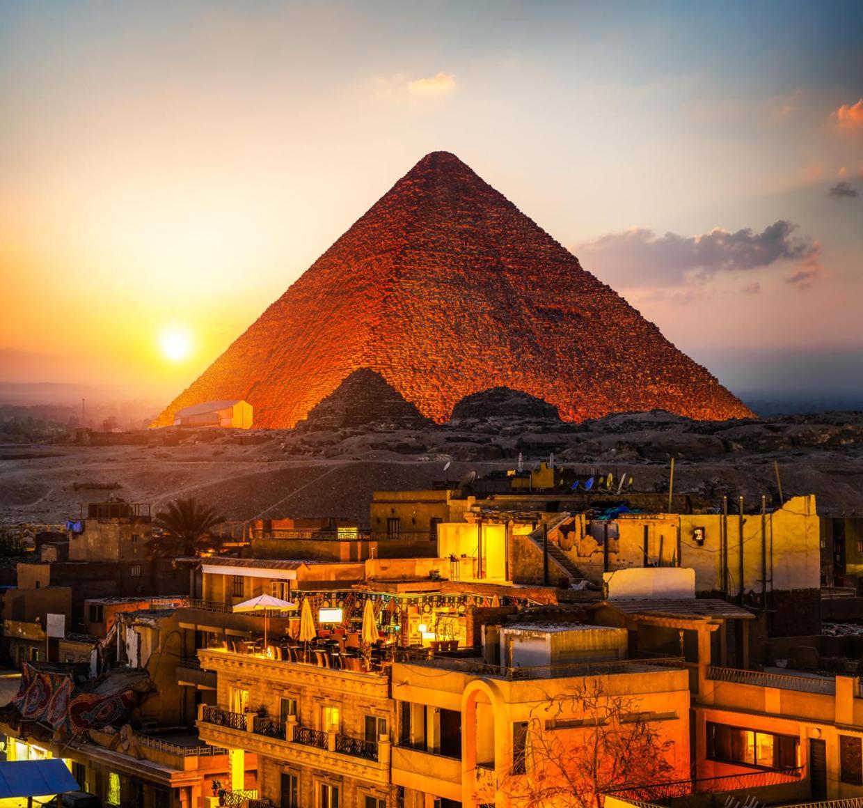 Alaa Eldein Pyramids Lights Otel Kafret el-Gabal Dış mekan fotoğraf
